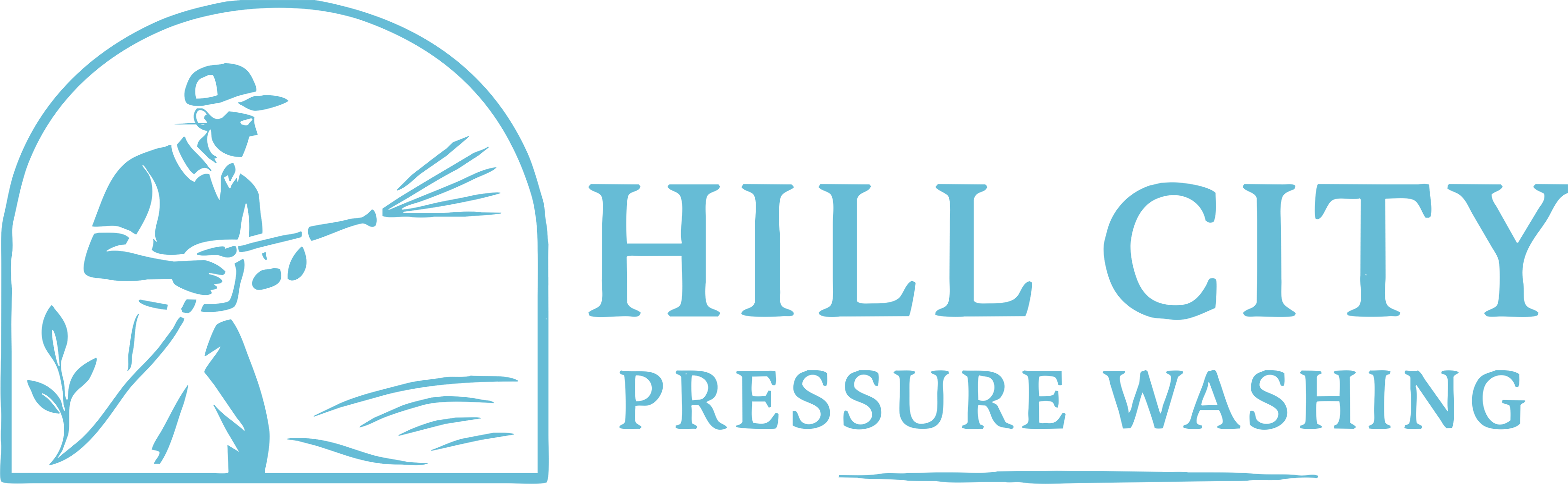 Hill City Pressure Washing Logo